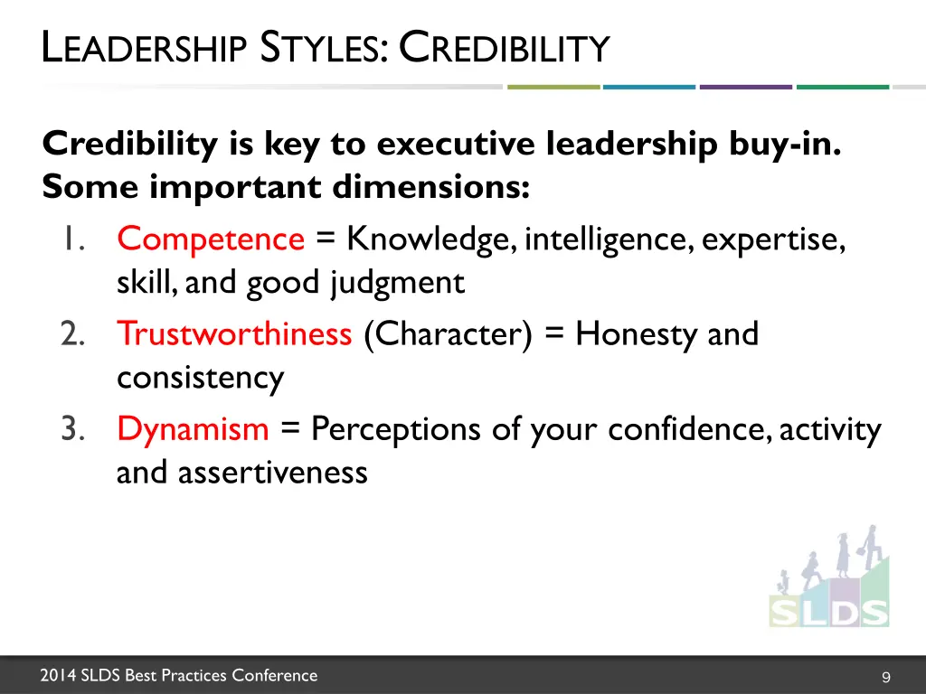 l eadership s tyles c redibility