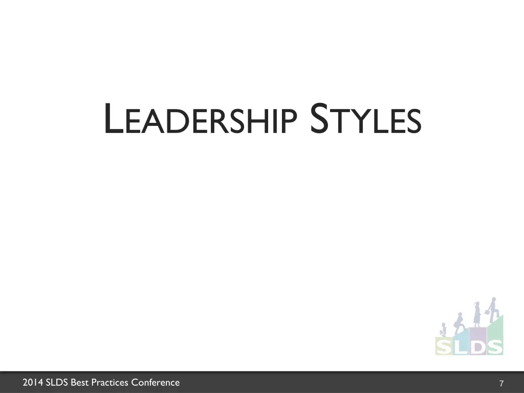 l eadership s tyles