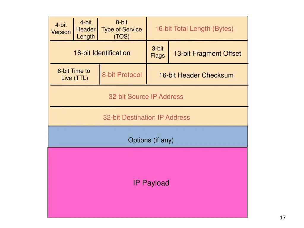 4 bit header length