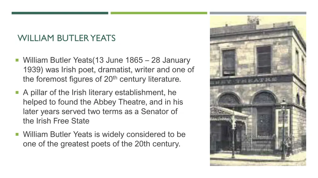 william butler yeats