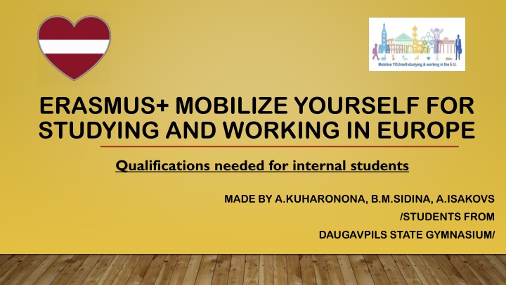 erasmus mobilize yourself for studying