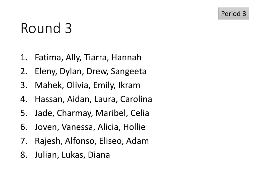 period 3 1