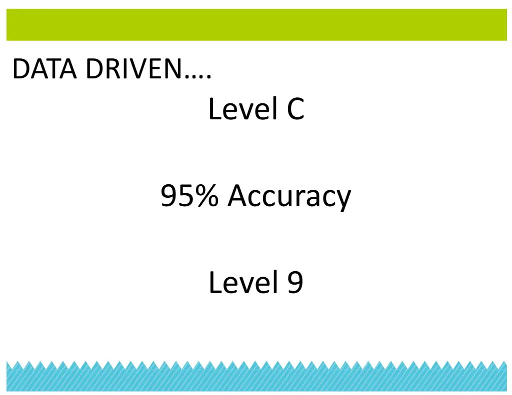 data driven