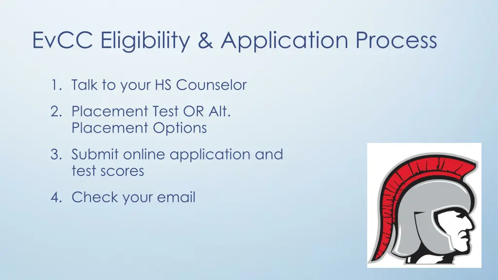 evcc eligibility application process