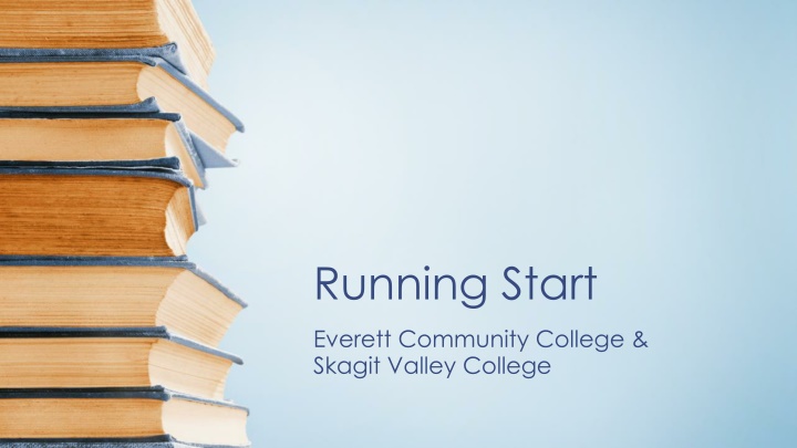 running start