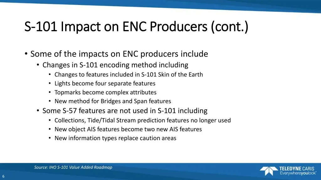 s s 101 impact on enc producers cont 101 impact
