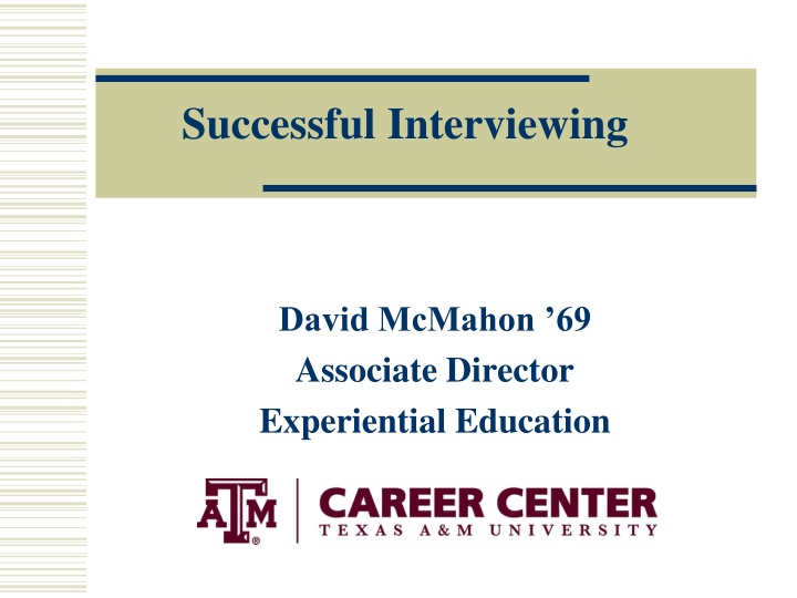 successful interviewing