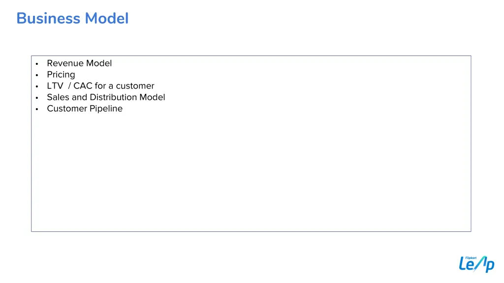 business model