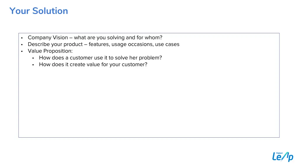 your solution