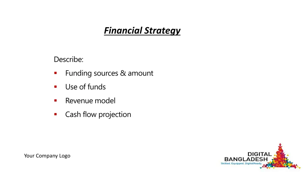 financial strategy