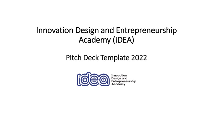 innovation design and entrepreneurship innovation