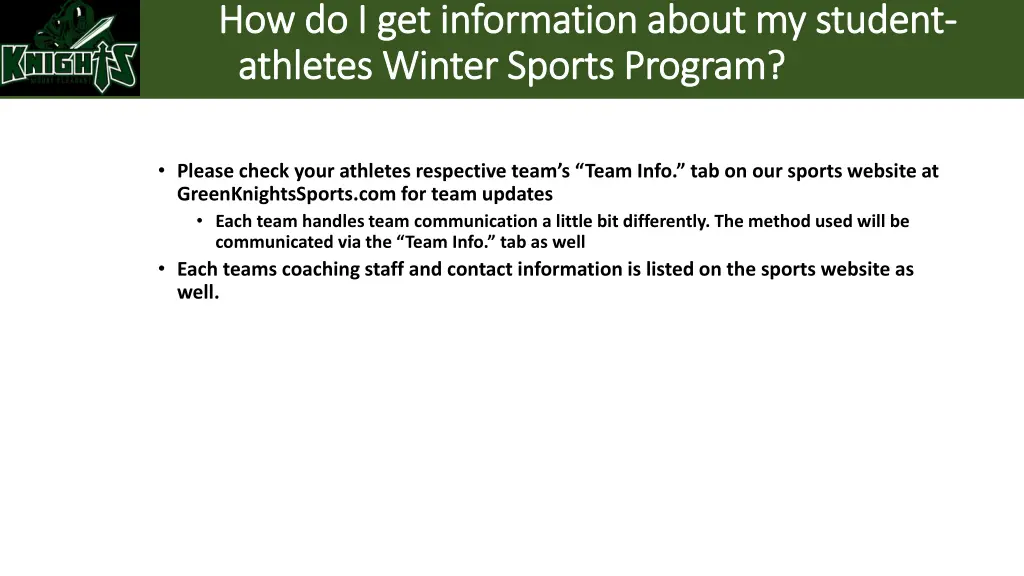 how do i get information about my student