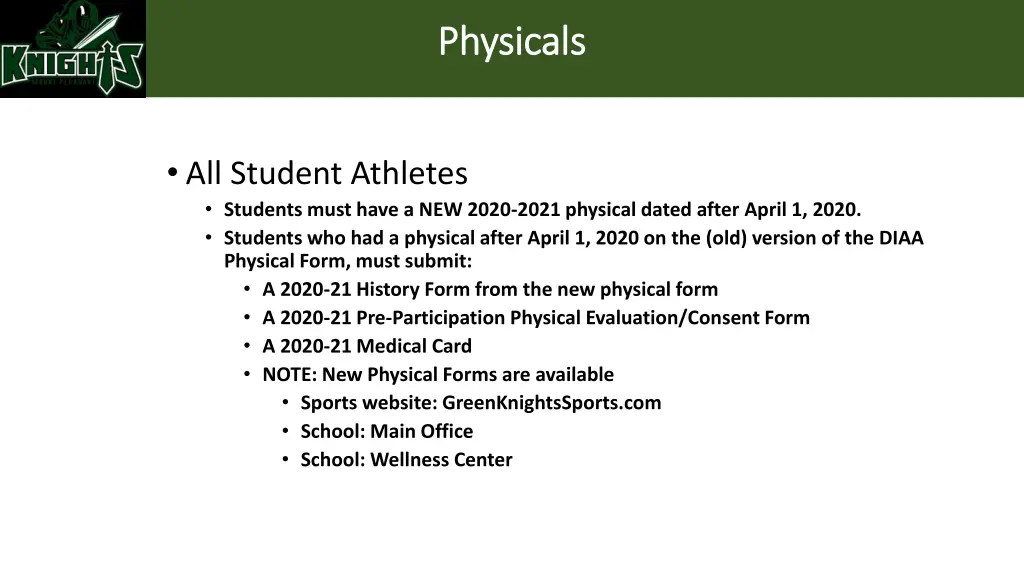 physicals physicals
