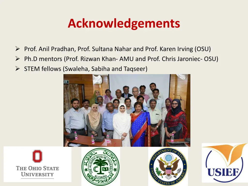 acknowledgements