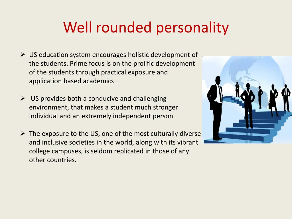well rounded personality