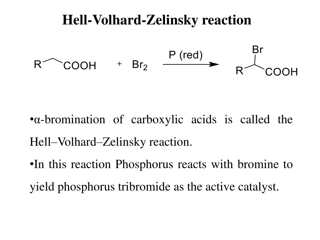 hell volhard zelinsky reaction