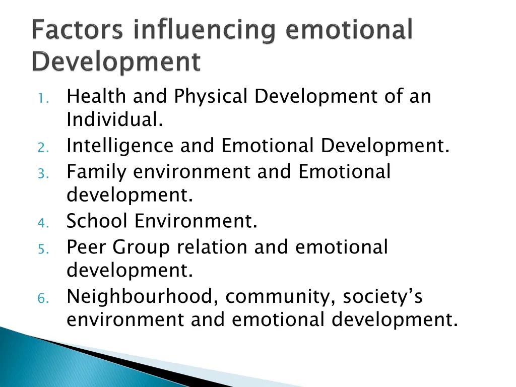 1 health and physical development