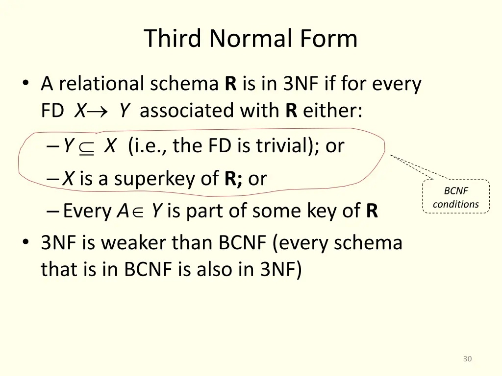 third normal form