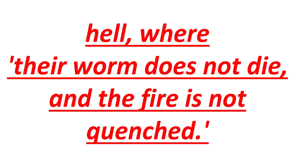 hell where
