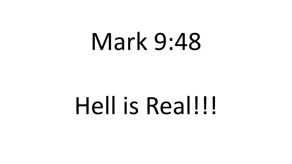 mark 9 48