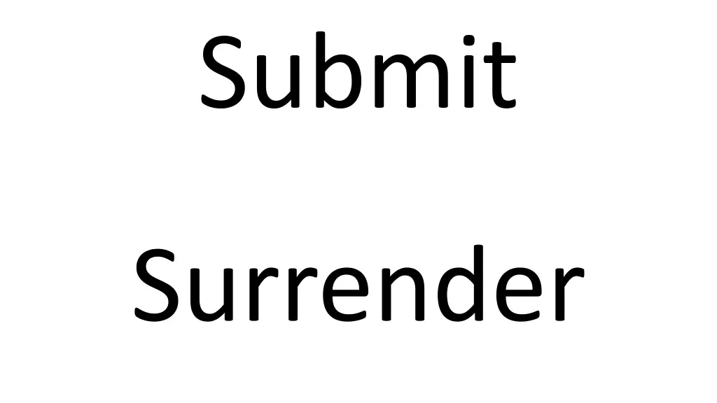 submit