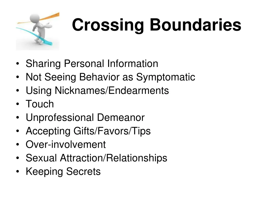crossing boundaries