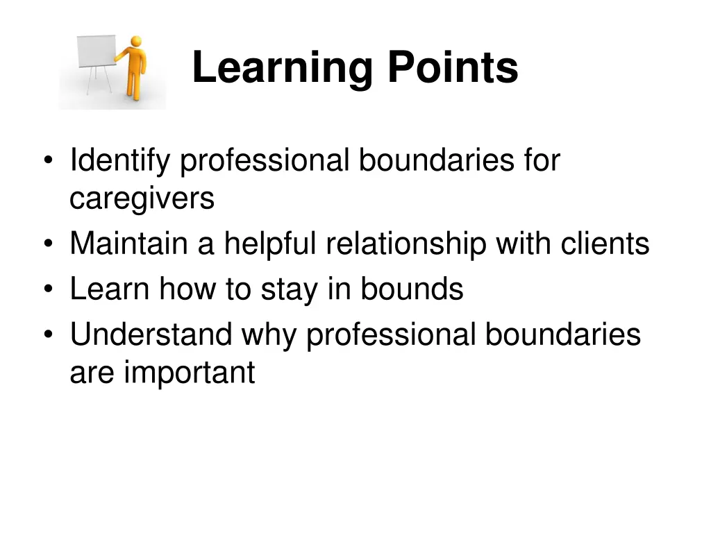 learning points