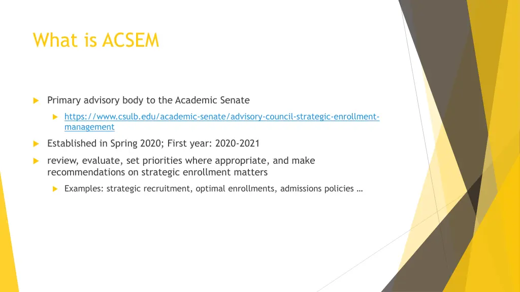 what is acsem