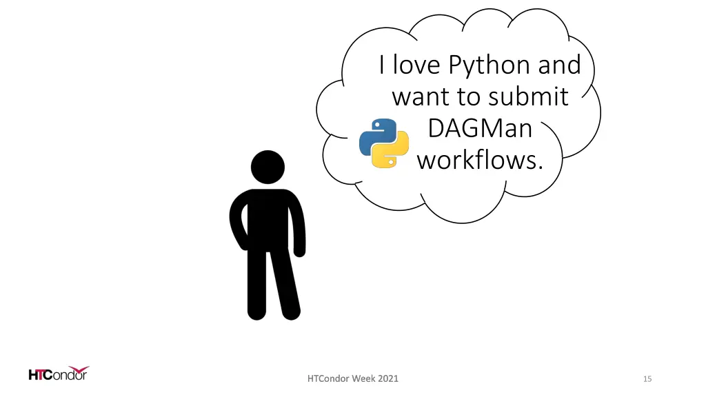 i love python and want to submit dagman workflows
