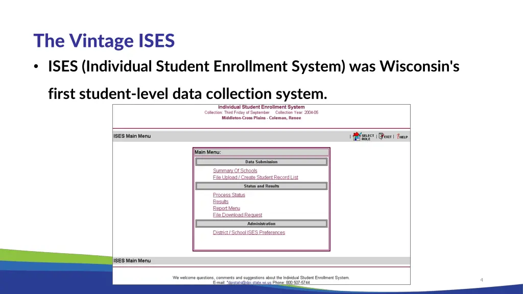 the vintage ises ises individual student