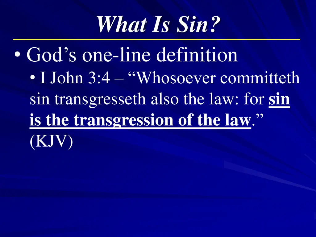 what is sin 4