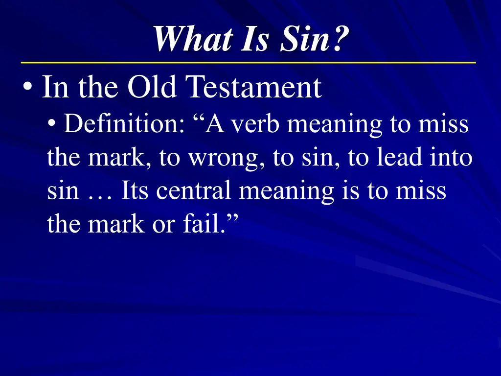 what is sin