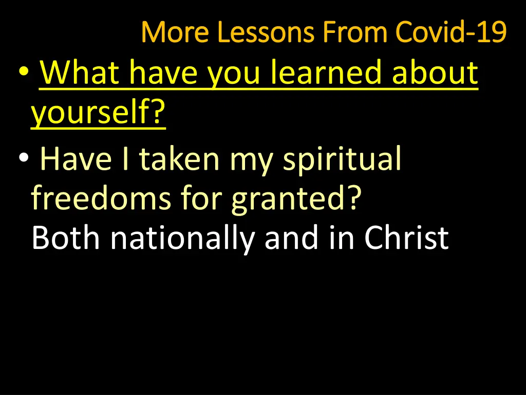 more lessons from covid more lessons from covid 14