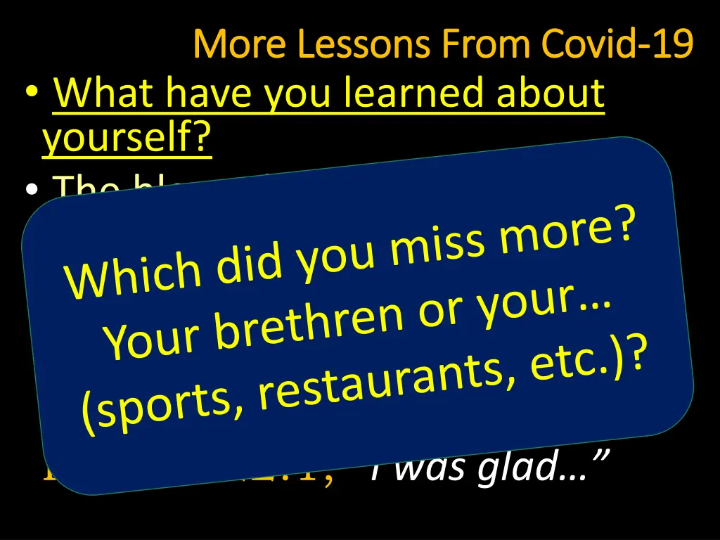 more lessons from covid more lessons from covid 15