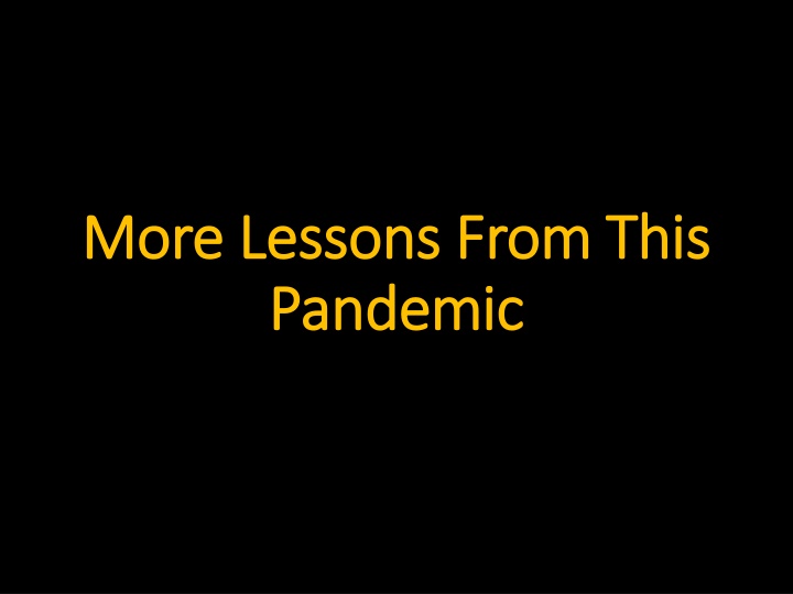more lessons from this more lessons from this