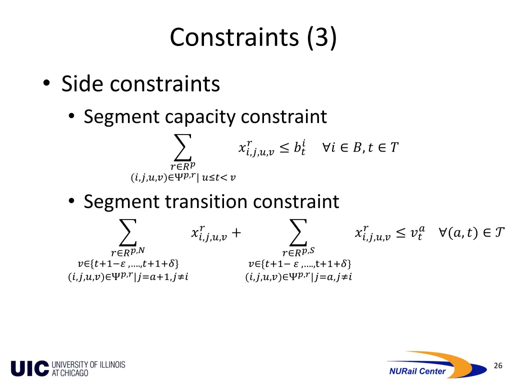 constraints 3