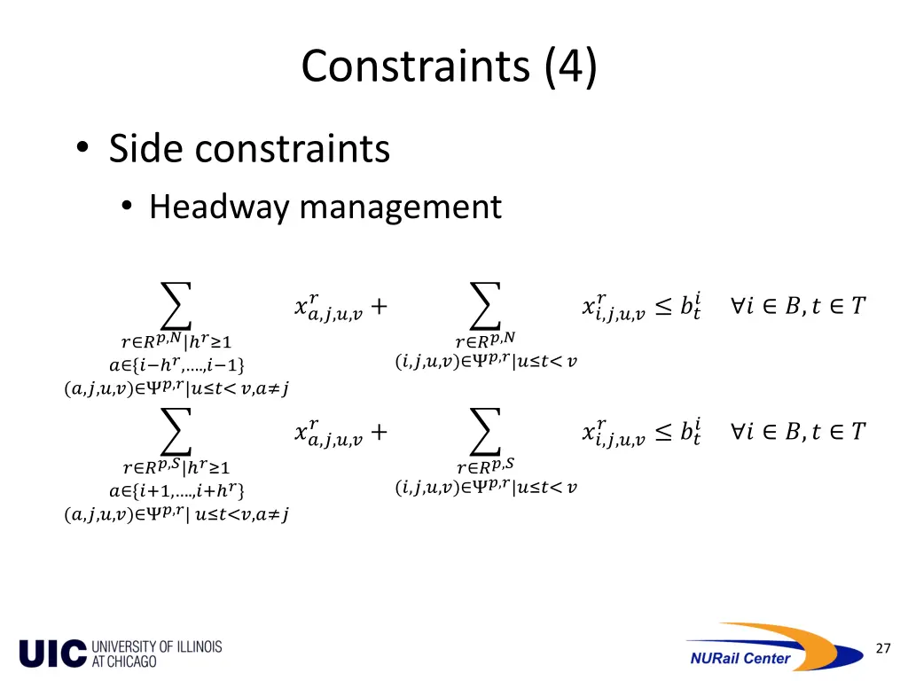 constraints 4