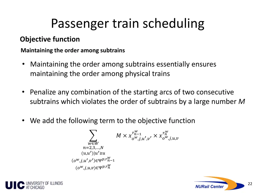 passenger train scheduling 4