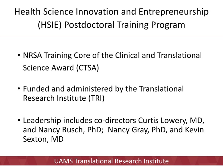 health science innovation and entrepreneurship