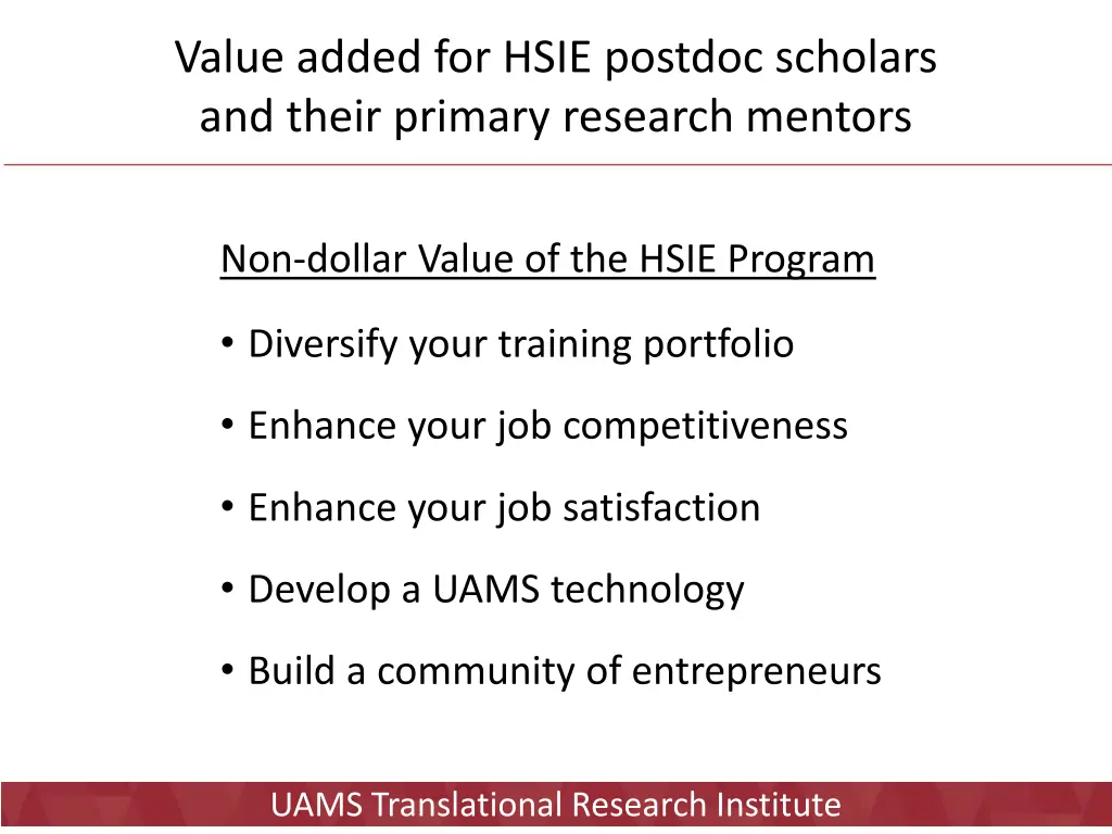 value added for hsie postdoc scholars and their 1