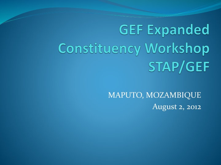 maputo mozambique august 2 2012