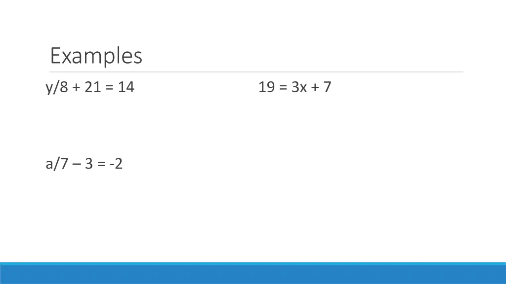 examples 1