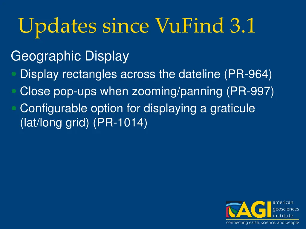 updates since vufind 3 1 1