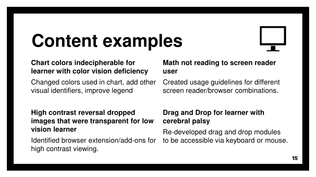 content examples