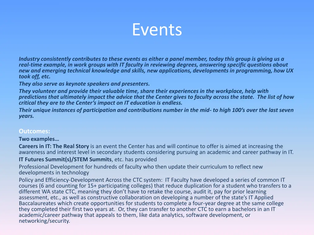 events