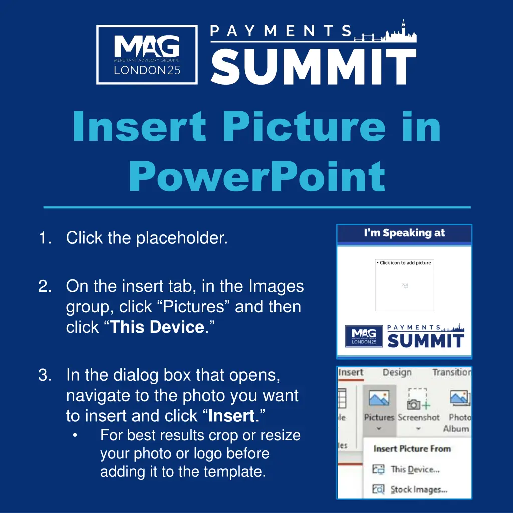 insert picture in powerpoint