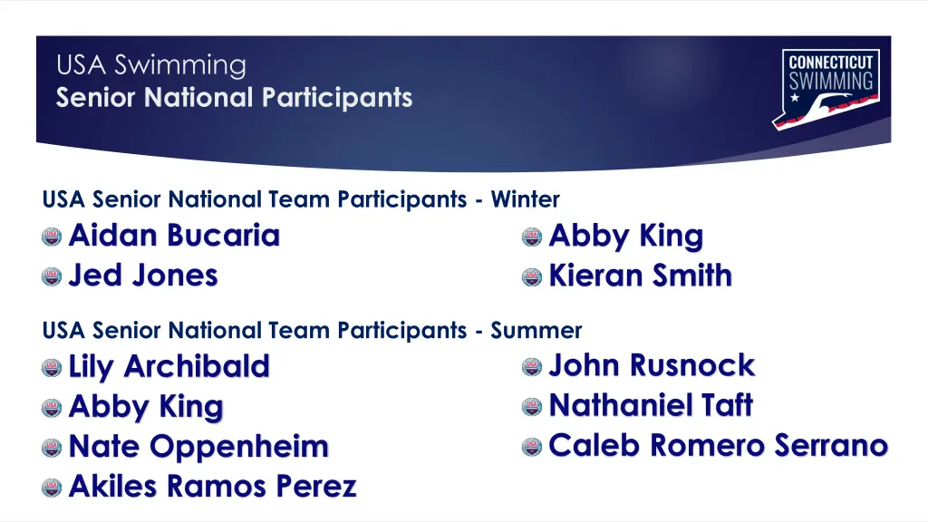 usa swimming senior national participants