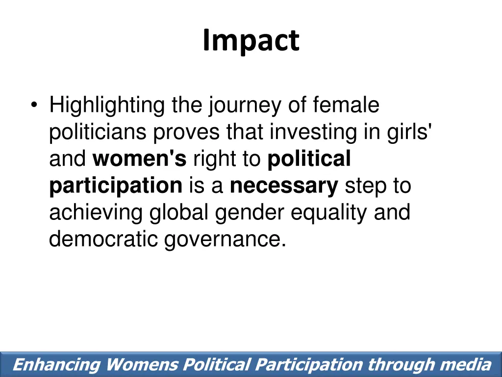 impact