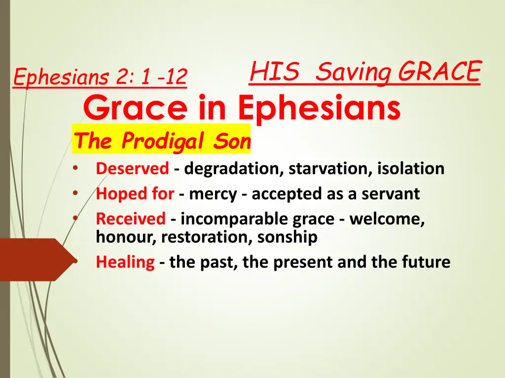 his saving grace 6