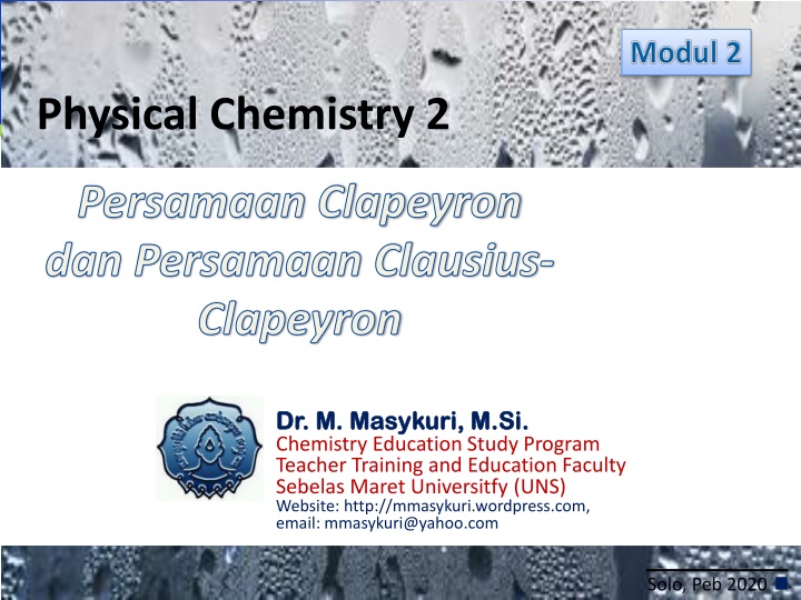physical chemistry 2